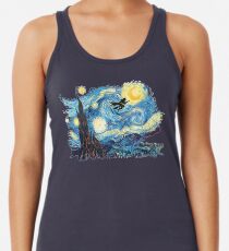 Camiseta de tirantes para mujer magia estrellada