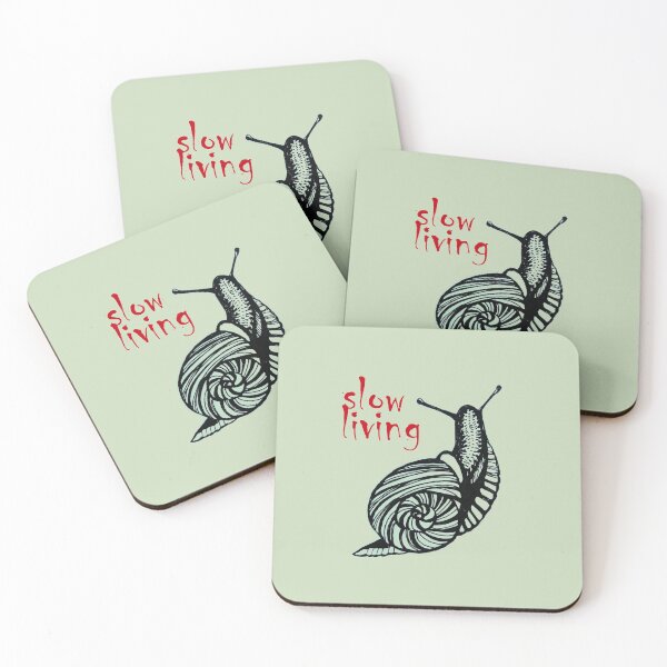 Item preview, Slow living snail designed and sold by Lemontreeart63.