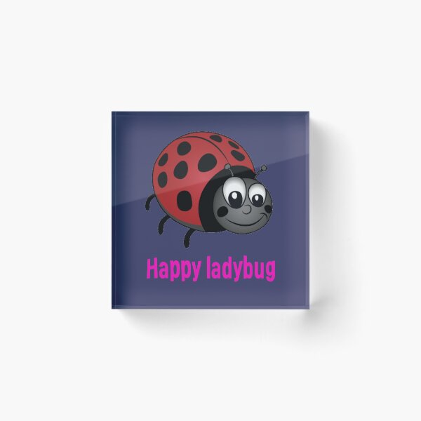 Item preview, happy ladybug designed and sold by mostheristore.