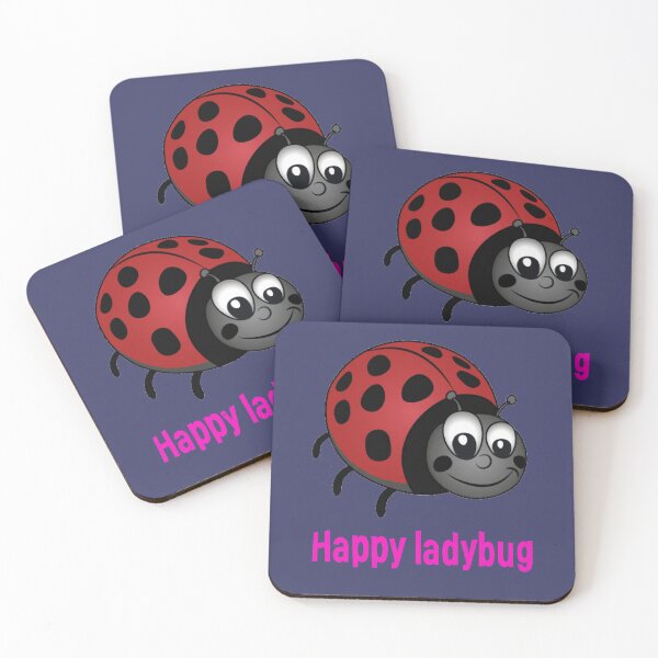 Item preview, happy ladybug designed and sold by mostheristore.