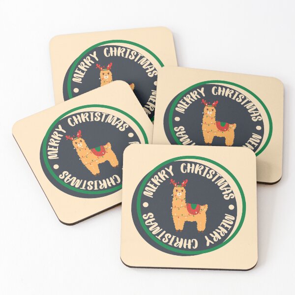 Item preview, Merry Llama Christmas  designed and sold by RKMR.