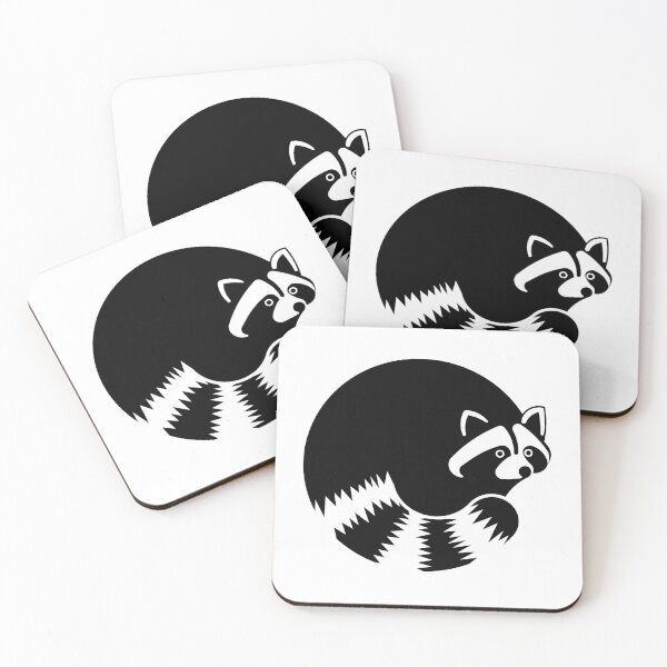 Item preview, Raccoon logo designed and sold by Owl-n-bear.