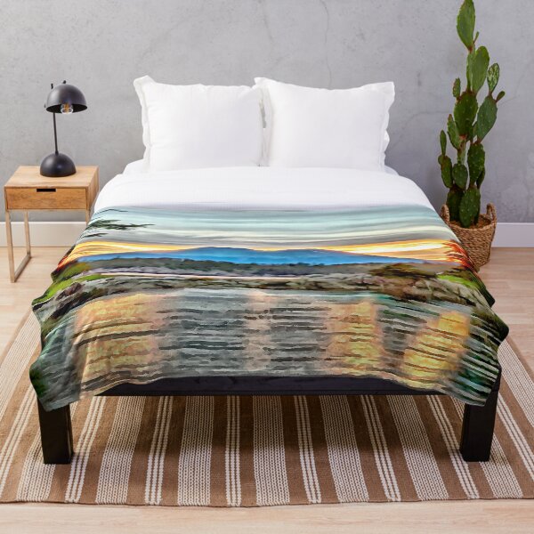 Item preview, Sunset and Clouds at Mount Edgecumbe near Sitka Alaska designed and sold by SeaChangeDesign.