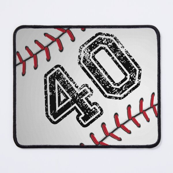Item preview, Baseball ball number 40, forty designed and sold by TheCultStuff.