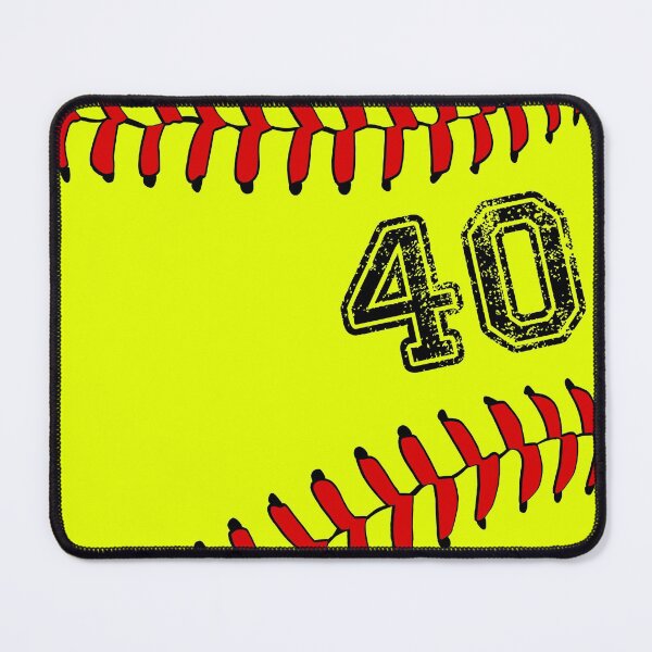 Item preview, Softball ball number 40, forty designed and sold by TheCultStuff.