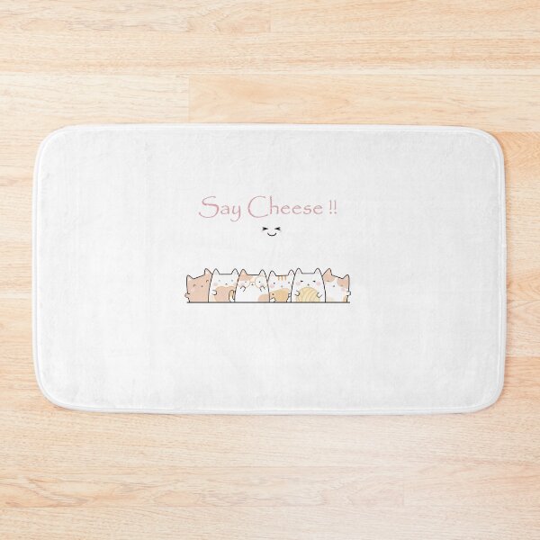 Item preview, Cute Cats say Cheese!| Lovely Cat| AdorableCat| Cute Cat Gifts designed and sold by Karry-Pat.
