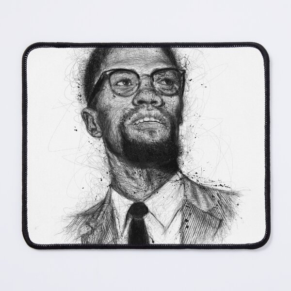 Item preview, Malcolm Little X designed and sold by DINZCER.