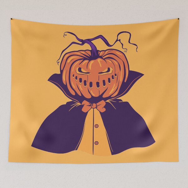 Item preview, Creepy Pumpkin head designed and sold by Dynamitebucket.
