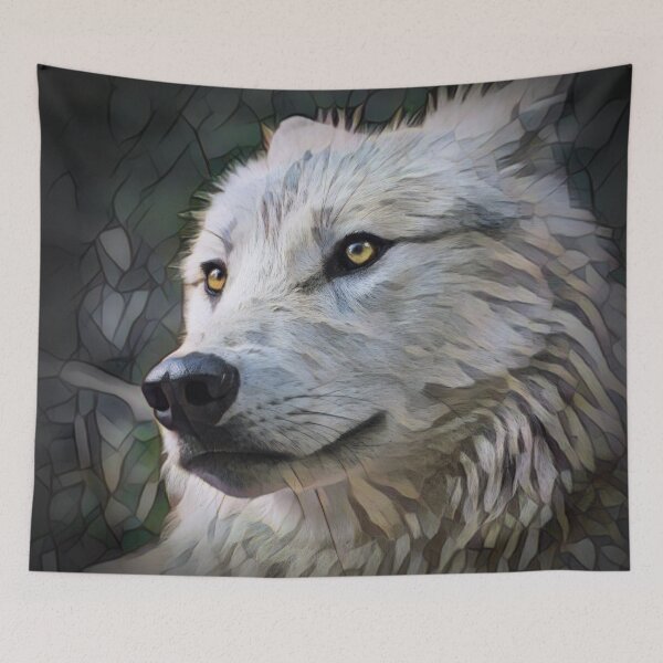 Item preview, White Wolf Digital Art Design designed and sold by Heathermarie321.