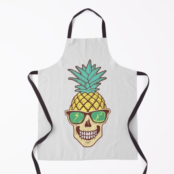 Item preview, Pineapple skull designed and sold by Dynamitebucket.