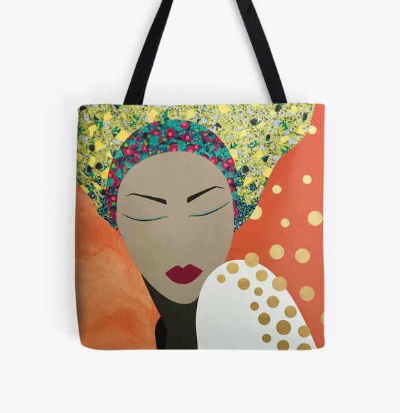 Acacia All Over Print Tote Bag