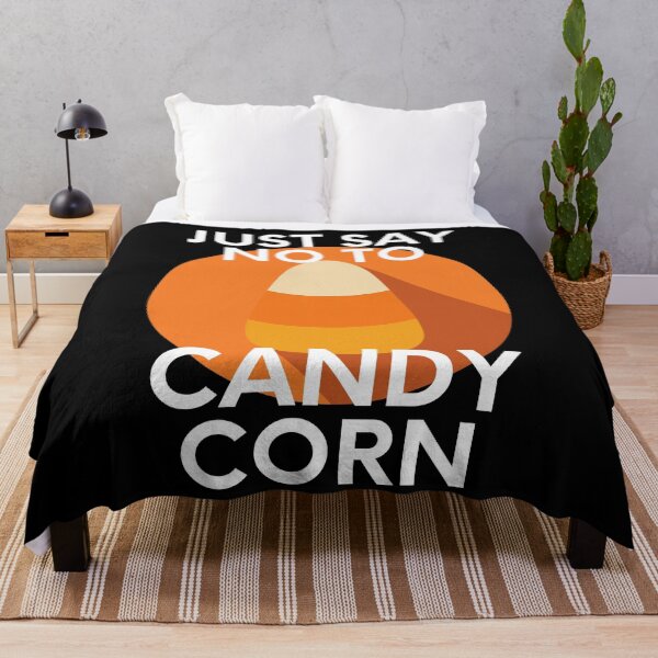 Item preview, Just Say No To Candy Corn Halloween Trick Or Treating Humor Sarcasm designed and sold by EllConApparel.