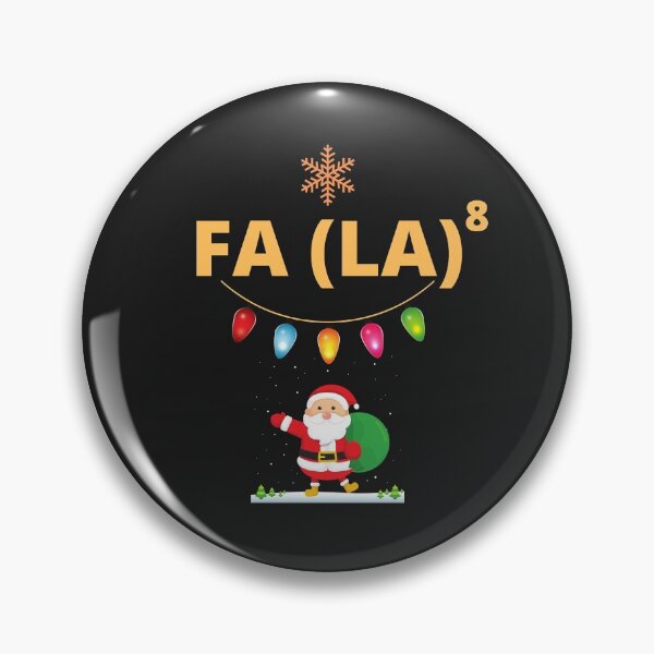 Item preview, Math FA (LA) 8 Funny Christmas Santa Christmas Gift For Dad, Mom designed and sold by BhavyaBathla.