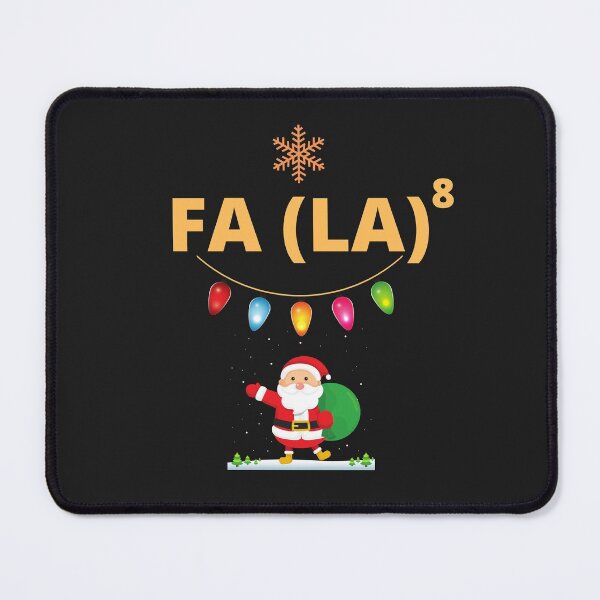 Item preview, Math FA (LA) 8 Funny Christmas Santa Christmas Gift For Dad, Mom designed and sold by BhavyaBathla.