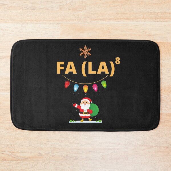 Item preview, Math FA (LA) 8 Funny Christmas Santa Christmas Gift For Dad, Mom designed and sold by BhavyaBathla.