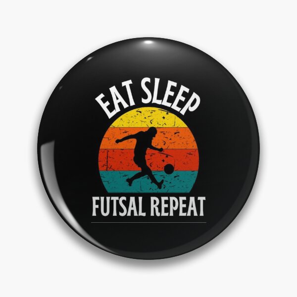 Item preview, Funny And Classic Eat Sleep Futsal Repeat Design Football And Soccer Lovers designed and sold by chetan786.