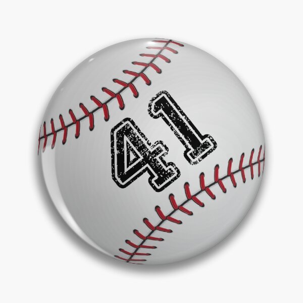 Item preview, Baseball ball number 41, forty one  designed and sold by TheCultStuff.