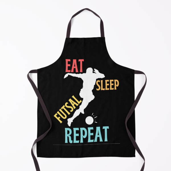 Item preview, Funny And Classic Eat Sleep Futsal Repeat Design Football And Soccer Lovers designed and sold by chetan786.