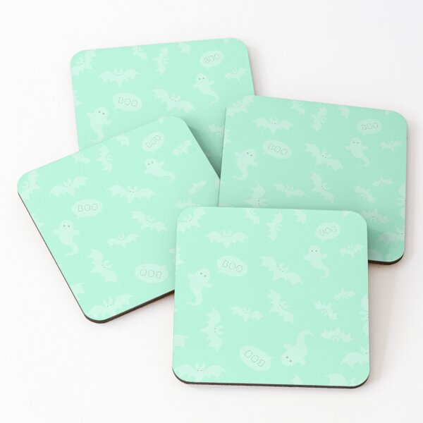 Item preview, Bats & Ghosts - Mint designed and sold by thefinishedswan.