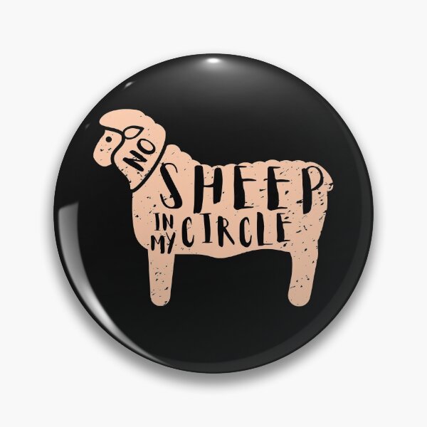 Item preview, No Sheep in My Circle designed and sold by infazbdeen.