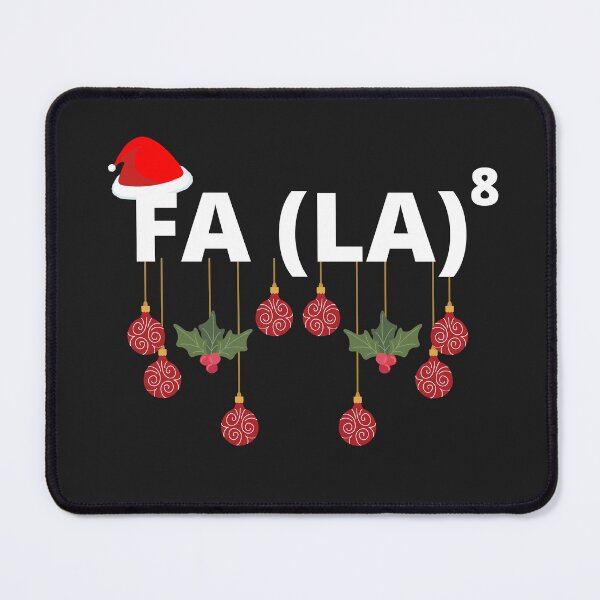Item preview, Math FA (LA) 8 Funny Christmas Santa Christmas Gift For Dad, Mom designed and sold by BhavyaBathla.