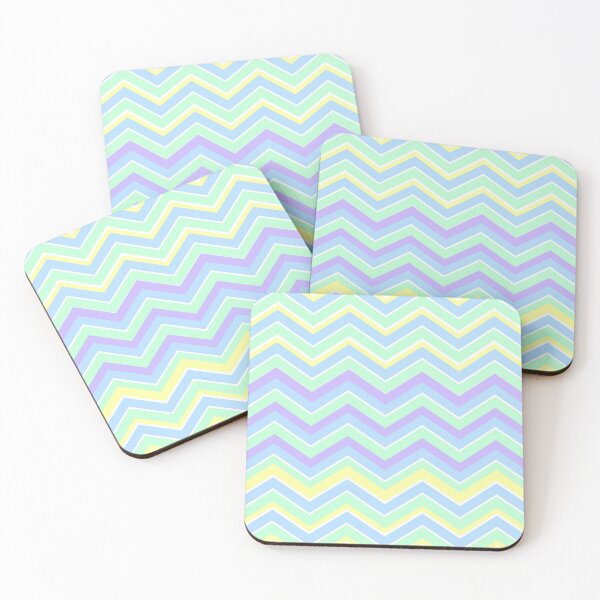 Item preview, Pastel Zig Zag Pattern (Blue and Green) designed and sold by Vimbuy.