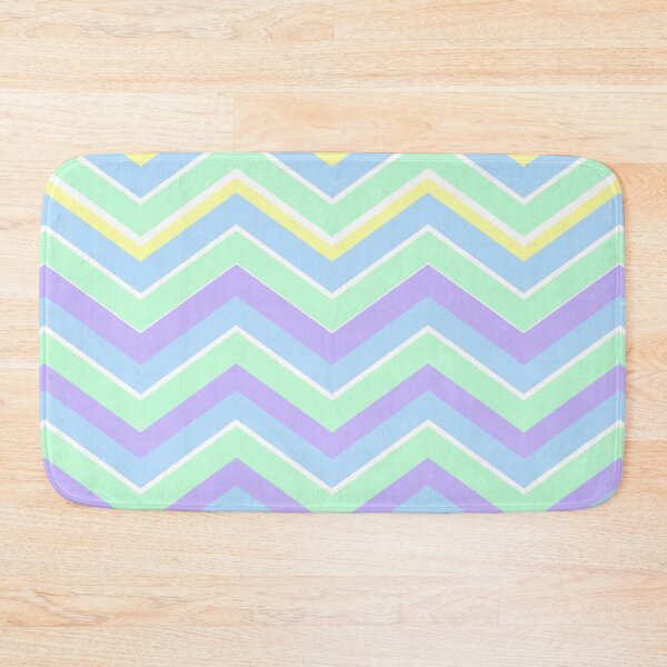 Item preview, Pastel Zig Zag Pattern (Blue and Green) designed and sold by Vimbuy.
