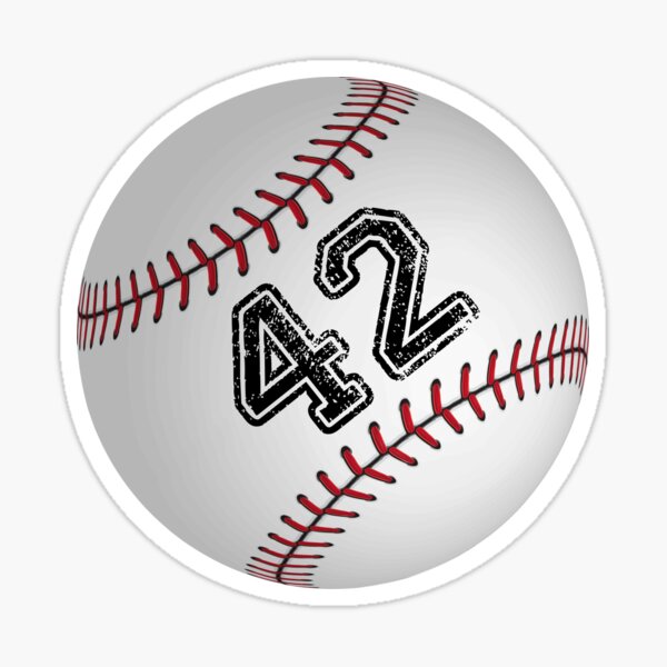 Number 42 Forty Two Baseball Lucky Favorite Jersey SVG PNG Files –  creativeusarts