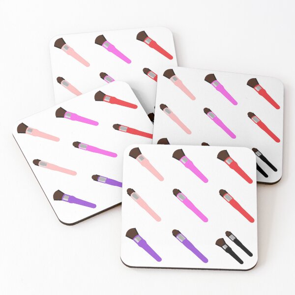 Item preview, Makeup Brushes Sticker Pack #1 of 7 for Girls Young Women Journals Diaries Scrapbooking Sticker Books  designed and sold by Hanlar.
