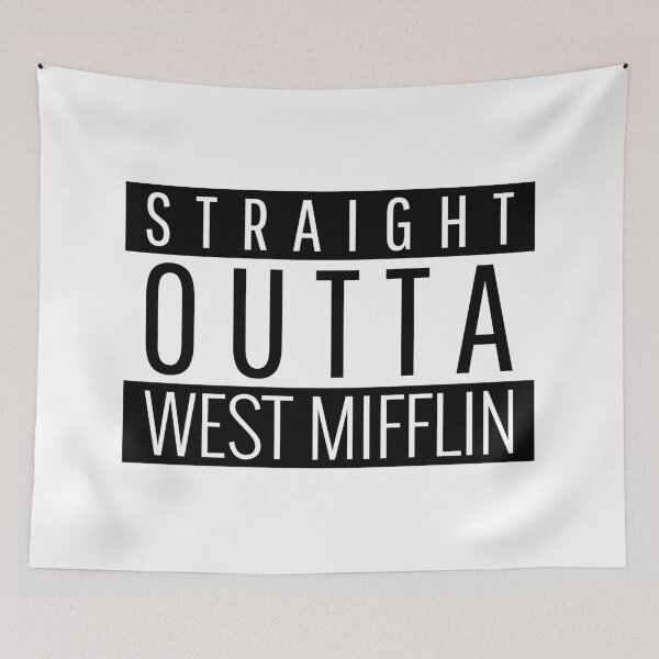 Item preview, Straight Outta West Mifflin pennsylvania  designed and sold by Teelogic.