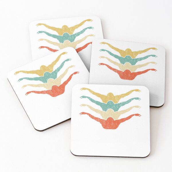 Item preview, Swimming Retro Swimmer 60s 70s Vintage s Team Sports designed and sold by JeanetteHartwig.