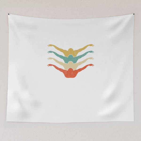 Item preview, Swimming Retro Swimmer 60s 70s Vintage s Team Sports designed and sold by JeanetteHartwig.