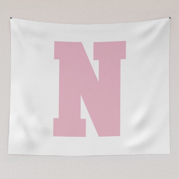 Item preview, Alphabet, Rose N, Sports letter N designed and sold by TheCultStuff.