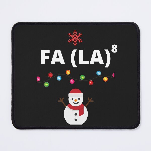Item preview, Math FA (LA) 8 Funny Christmas Santa Christmas Gift For Dad, Mom designed and sold by BhavyaBathla.