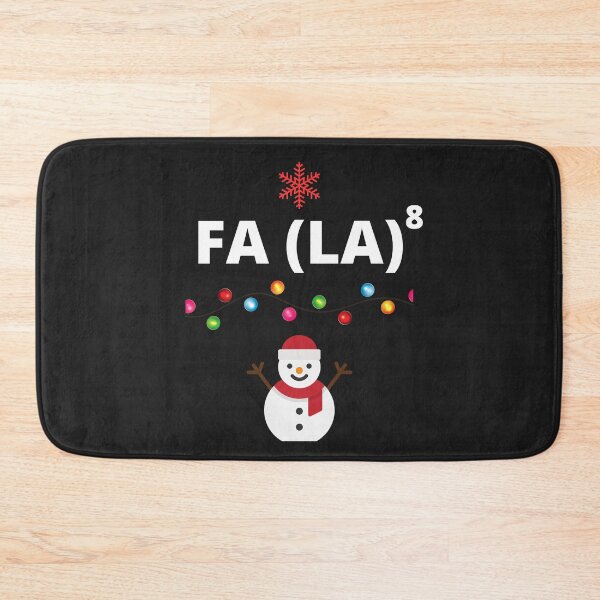 Item preview, Math FA (LA) 8 Funny Christmas Santa Christmas Gift For Dad, Mom designed and sold by BhavyaBathla.