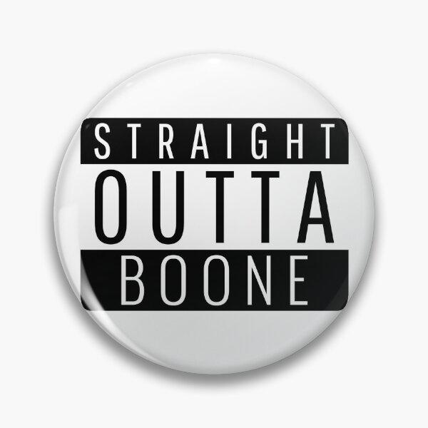 Item preview, Straight Outta Boone North Carolina  designed and sold by Teelogic.