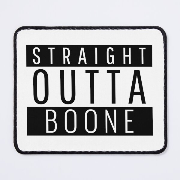 Item preview, Straight Outta Boone North Carolina  designed and sold by Teelogic.