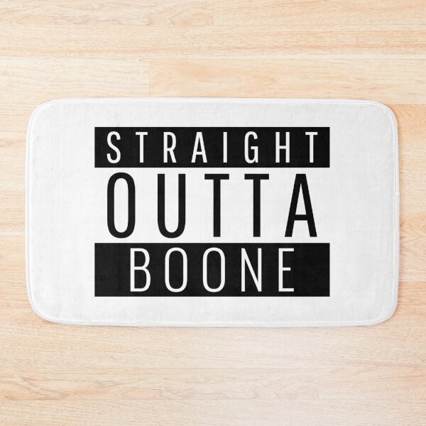 Item preview, Straight Outta Boone North Carolina  designed and sold by Teelogic.