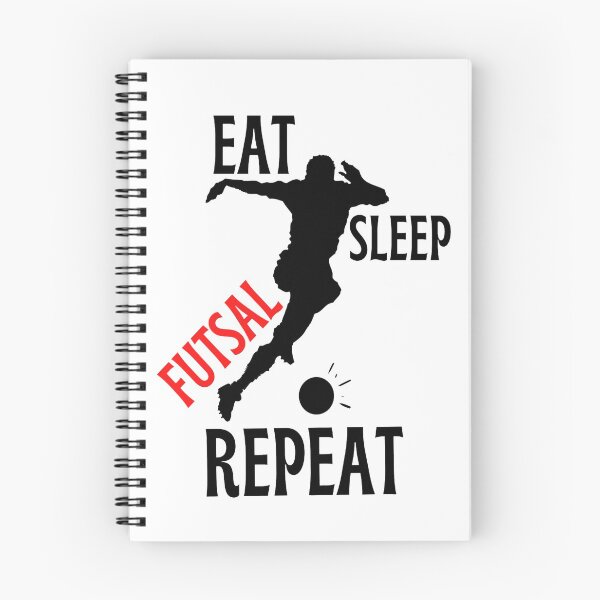 Item preview, Funny And Classic Eat Sleep Futsal Repeat Design Football And Soccer Lovers designed and sold by chetan786.