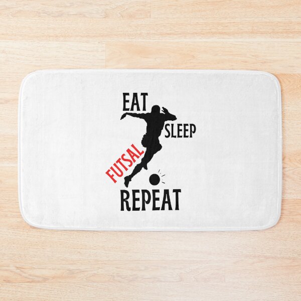 Item preview, Funny And Classic Eat Sleep Futsal Repeat Design Football And Soccer Lovers designed and sold by chetan786.