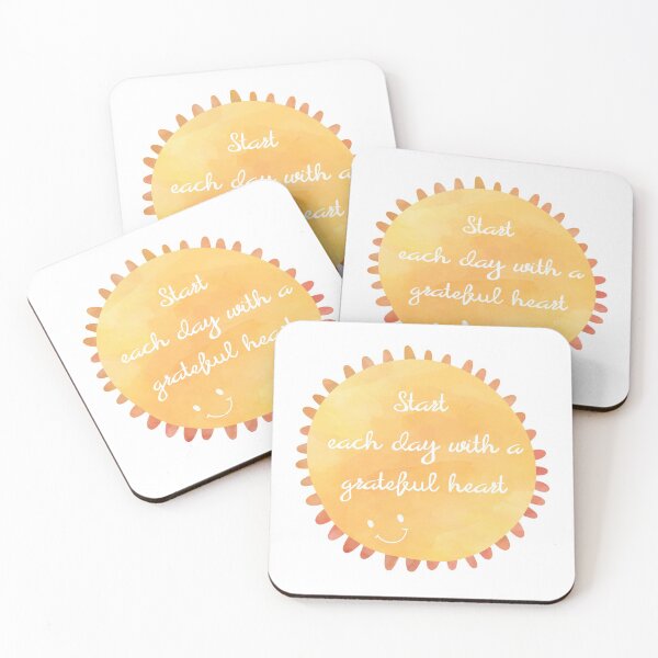 Item preview, Start each day with a grateful heart designed and sold by be-a-nice-human.