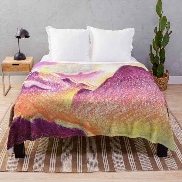 Item preview, Mountain Range at Sunset designed and sold by VillainousArtCo.