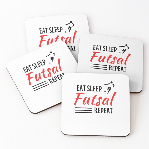 Item preview, Funny And Classic Eat Sleep Futsal Repeat Design Football And Soccer Lovers designed and sold by chetan786.