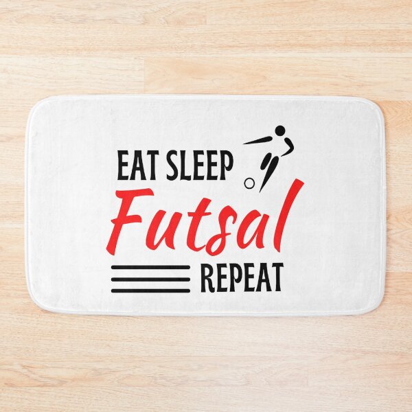 Item preview, Funny And Classic Eat Sleep Futsal Repeat Design Football And Soccer Lovers designed and sold by chetan786.