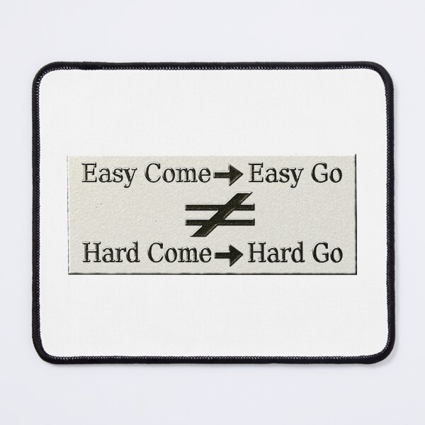 Item preview, Easy Work And Hard Work Relationship. Buy Now designed and sold by Health And Fitness Posts e-Store.