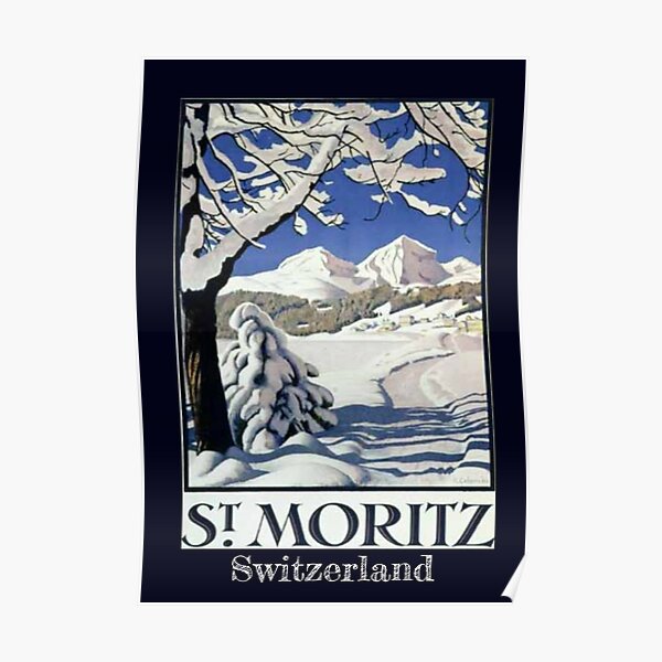 MORITZ Skiläufer ART DECO Bild Femme Fatale Vintage Wanddeko Antik Wandbild ST 
