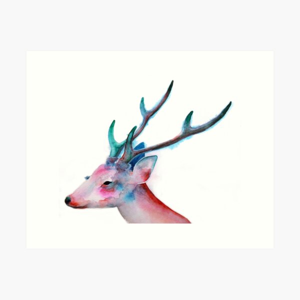 Deer Art Print