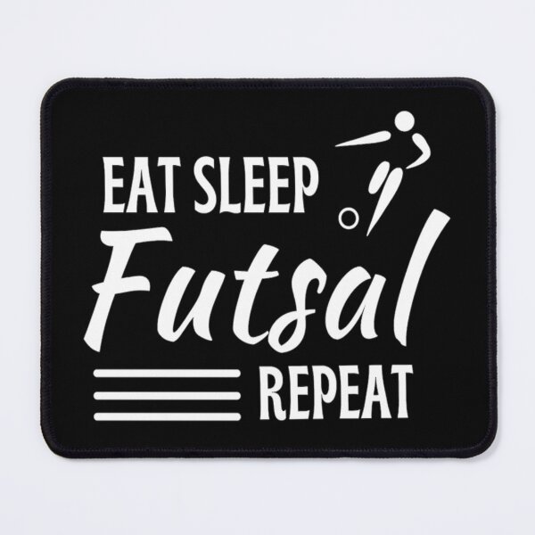 Item preview, Funny And Classic Eat Sleep Futsal Repeat Design Football And Soccer Lovers designed and sold by chetan786.