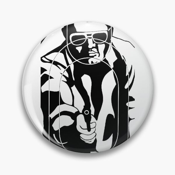 Item preview, bad guy shooting target designed and sold by goatboyjr.