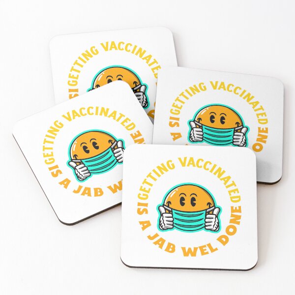 Item preview, Getting Vaccinated Is A Jab Well Done designed and sold by crazydotdesigns.